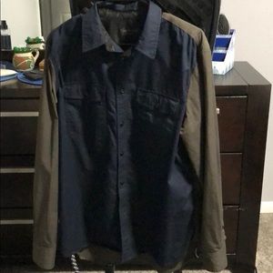 RAG AND BONE CASUAL DRESS SHIRT SIZE LARGE